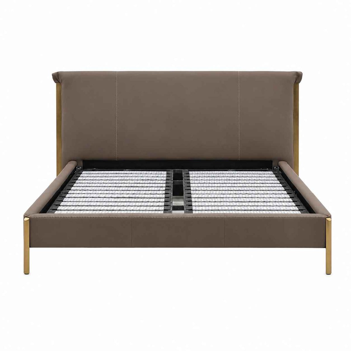 Mocha Brass Bed