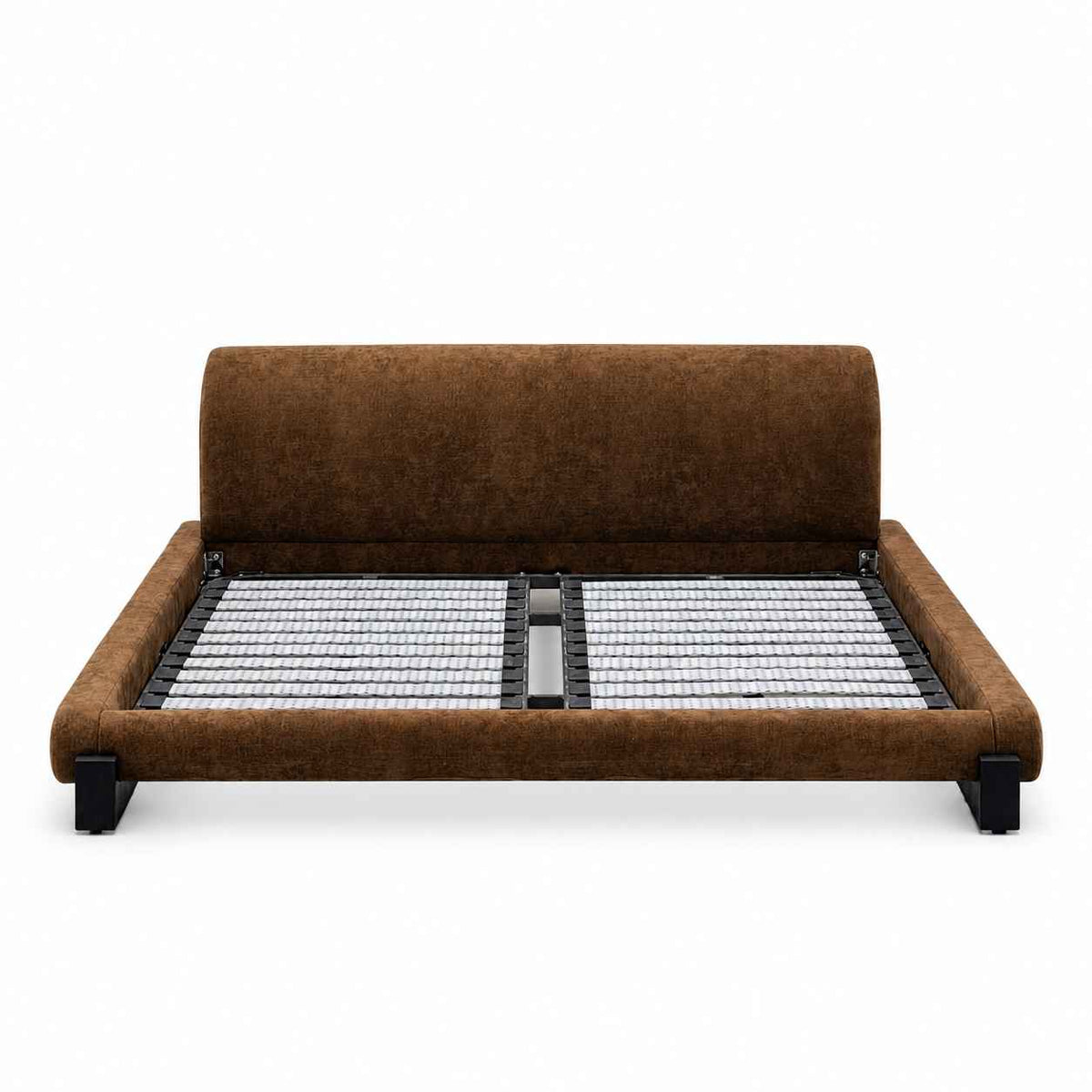 Cognac Bolster Bed