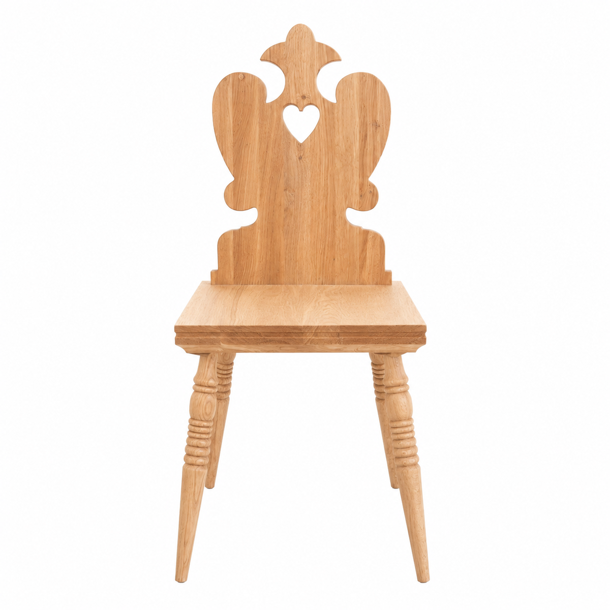Heart Crest Accent Chair