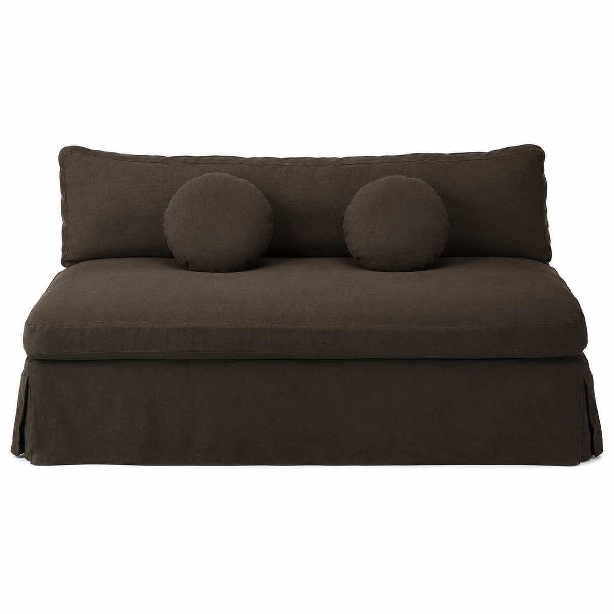 Nocturne Skirted Sofa
