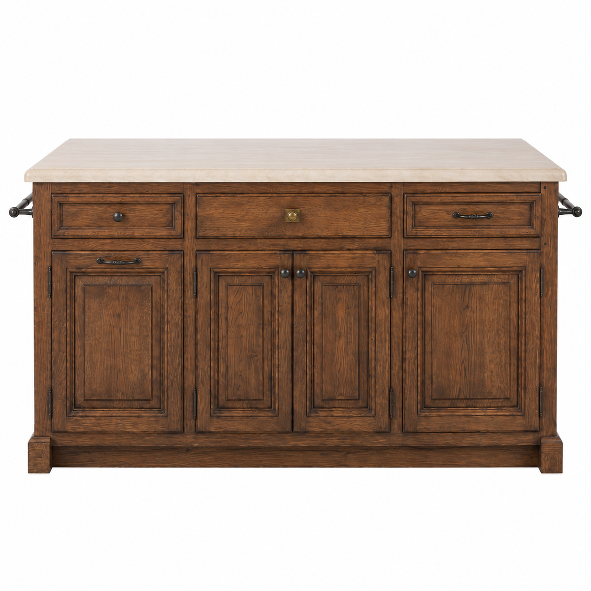 Heritage Oak Kitchen Island