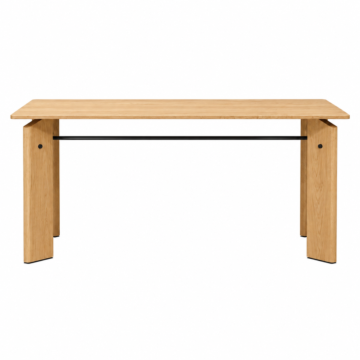 Nordic Oak Dining Table white background cover image