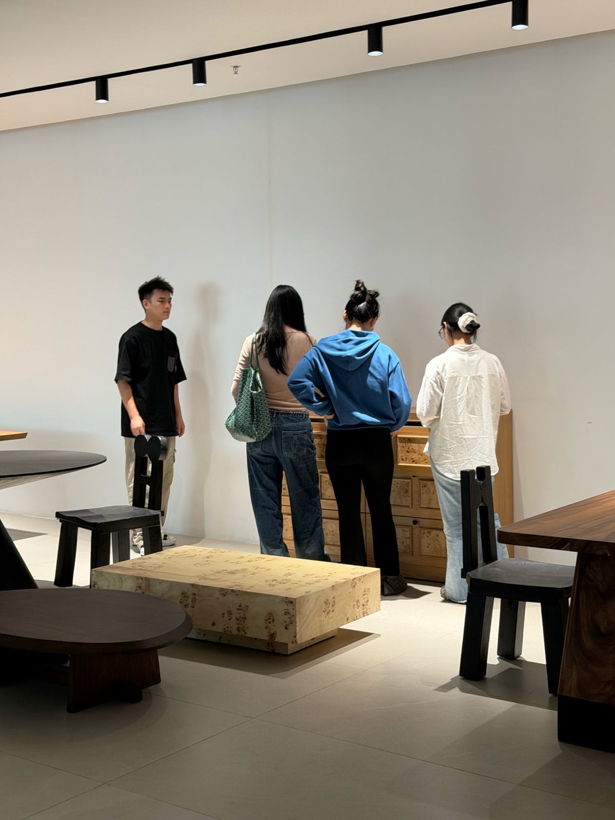 Custom Furniture Wood Finishes and Fabric Options at Our Foshan Showroom