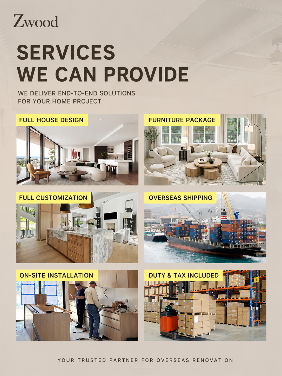 How to Order 1pc Custom Furniture from Zwood Custom: Factory-Direct Service + Door-to-Door Delivery