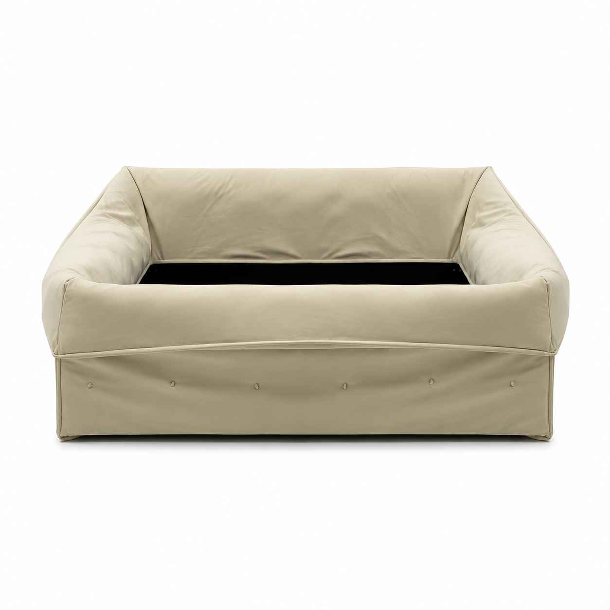 Draped Linen Bed
