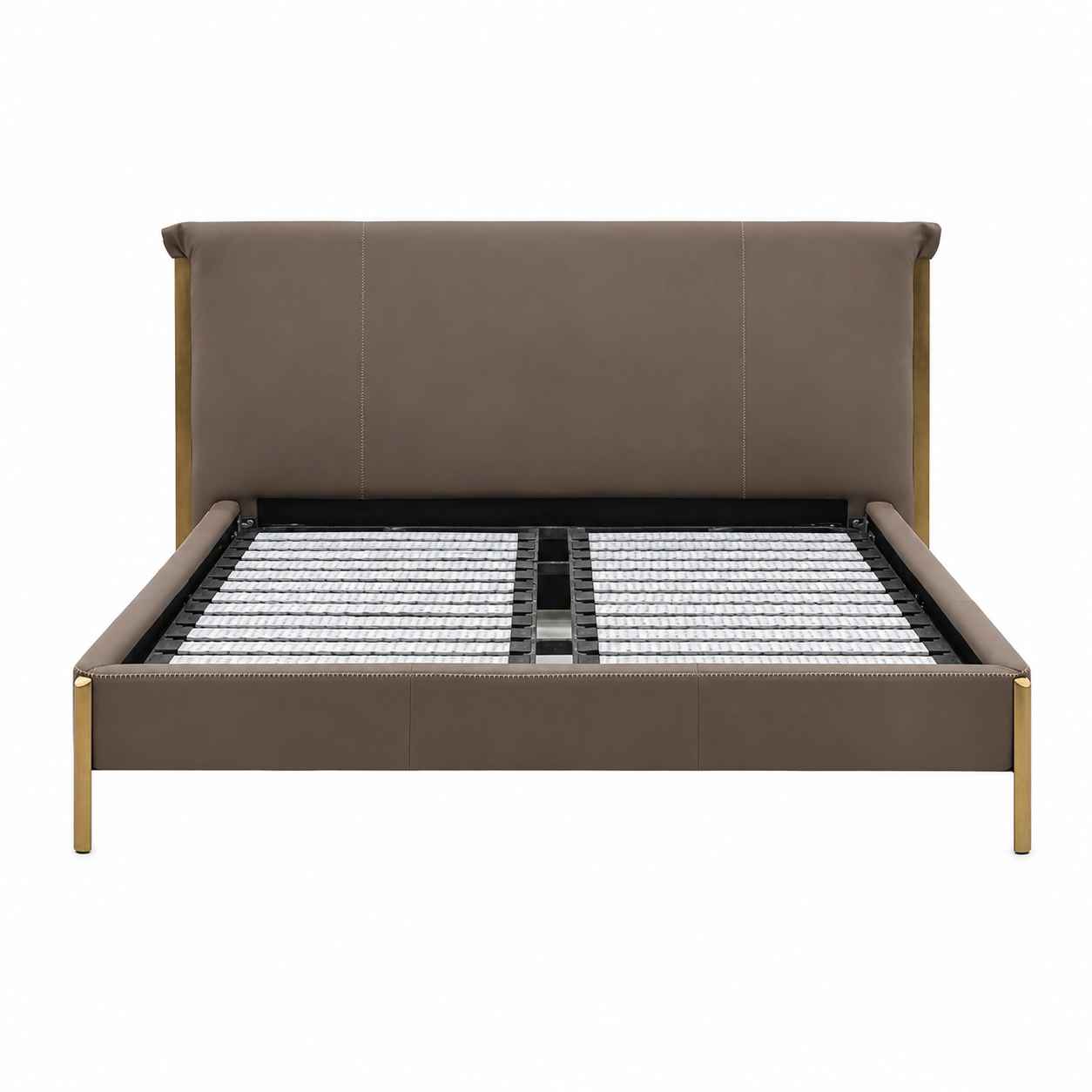 Mocha Brass Bed