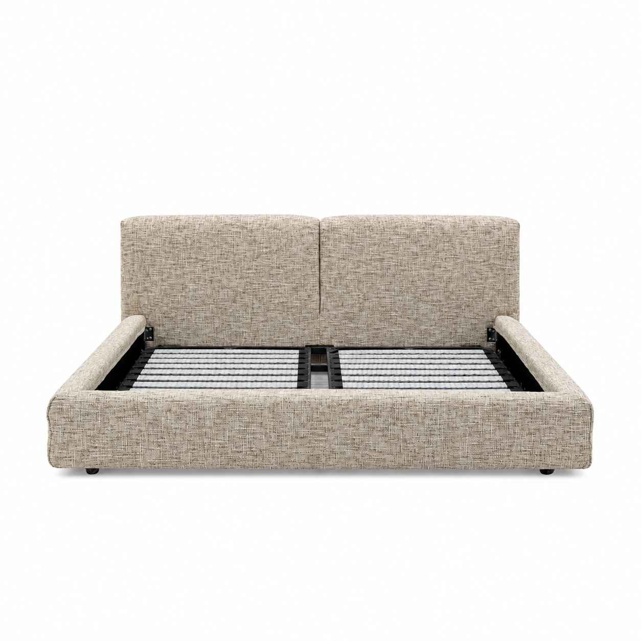 Pebble Twin-Panel Bed