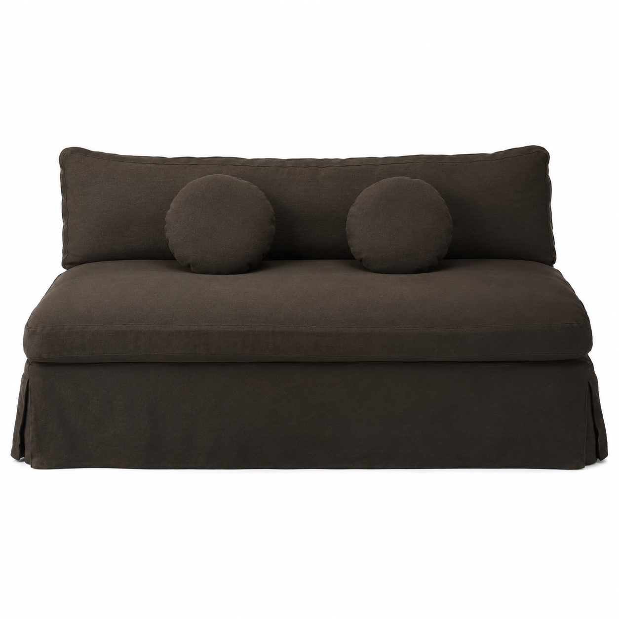 Nocturne Skirted Sofa