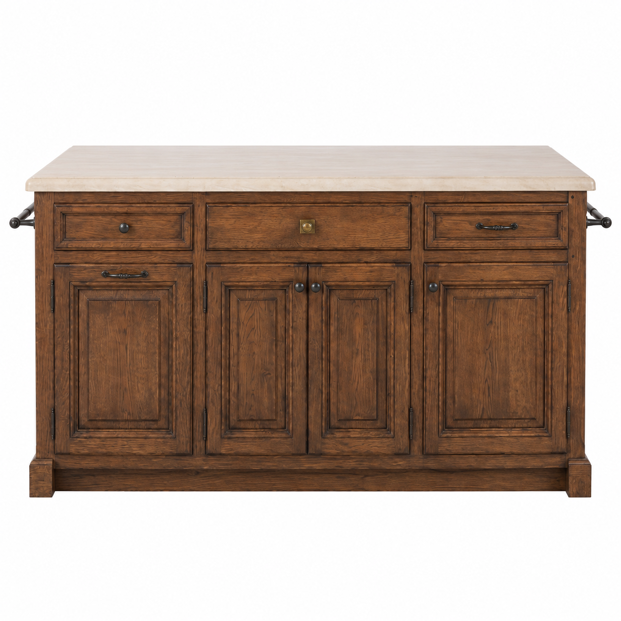 Heritage Oak Kitchen Island