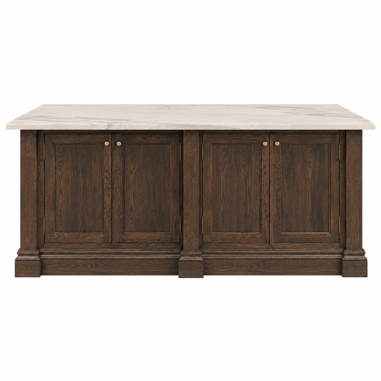 Manor Wood Kitchen Island
