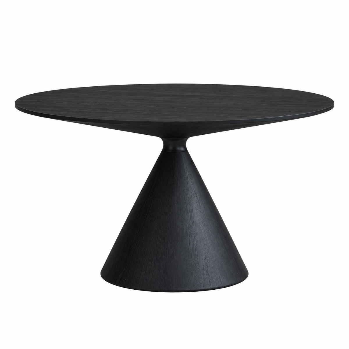 Noir Cone Round Table white background cover image