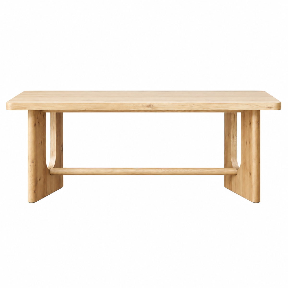 Loop Oak Dining Table white background cover image