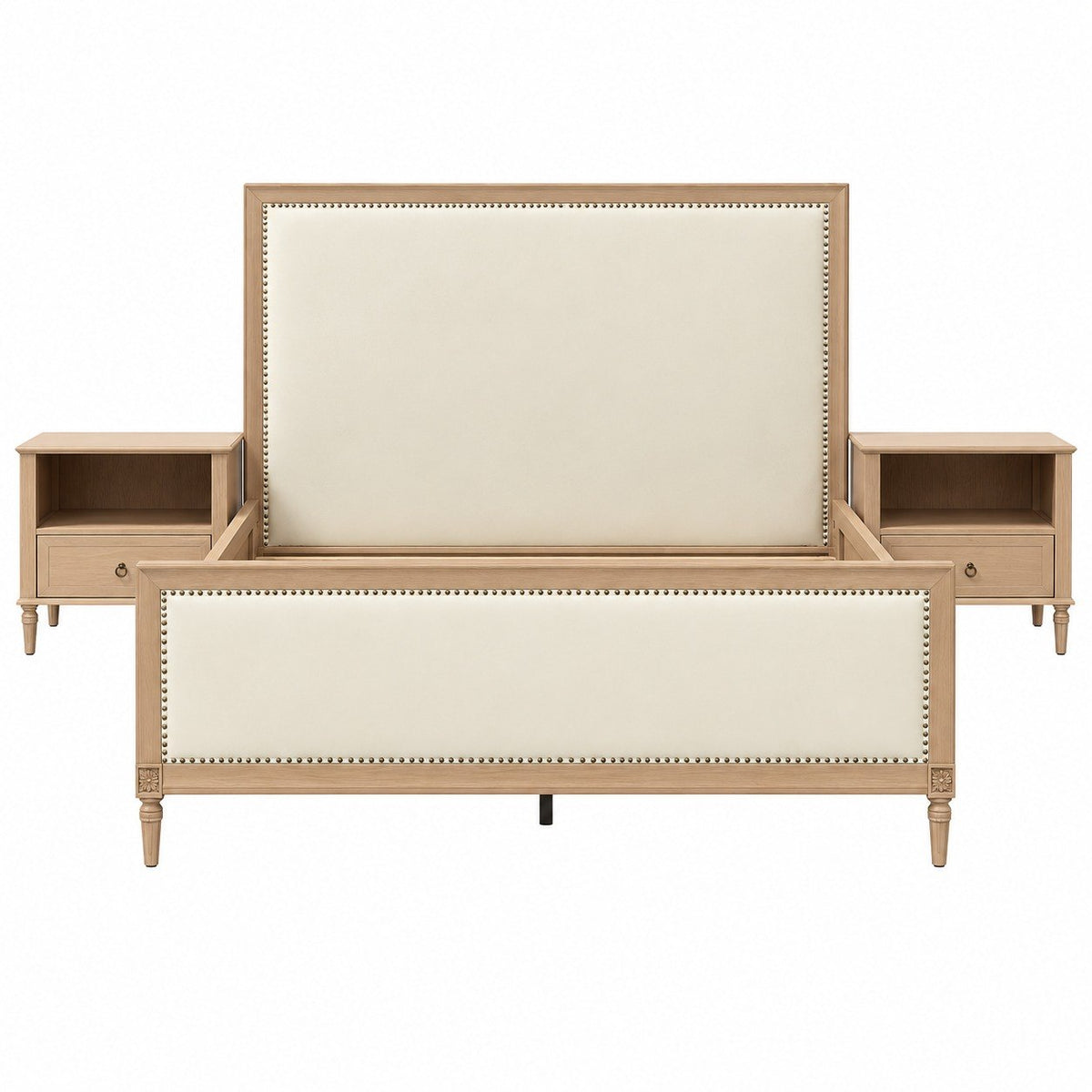 Linen Panel Storage Bed cover image