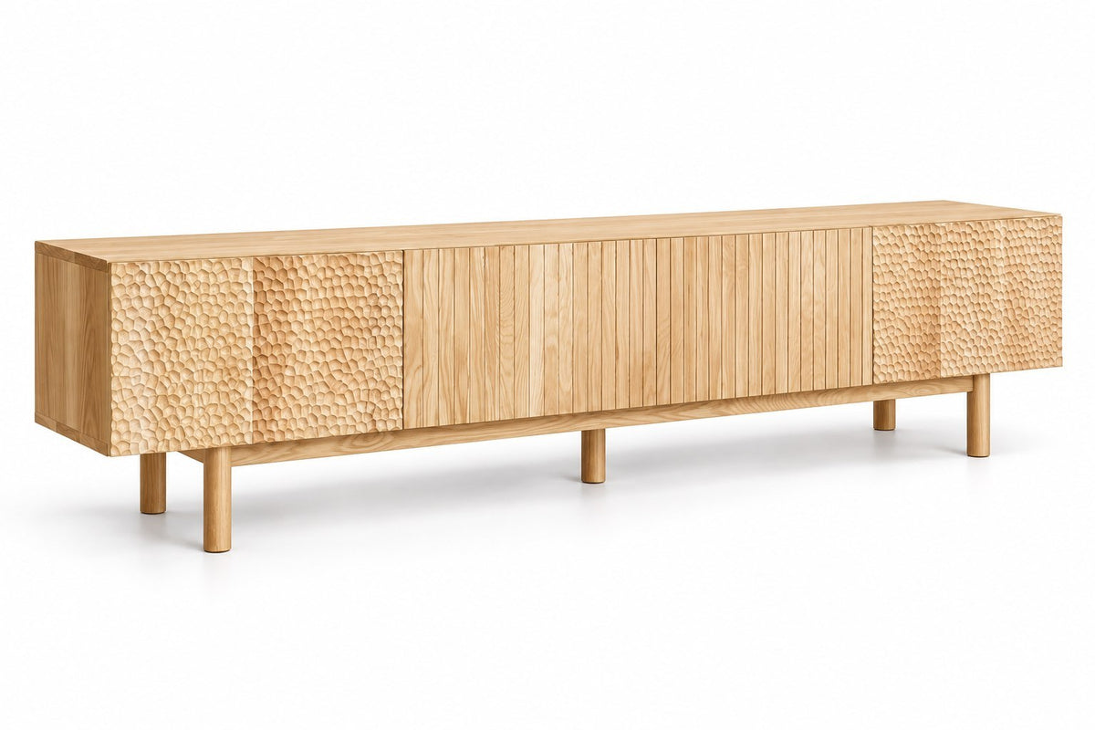 Carved Wave Oak Sideboard cover image