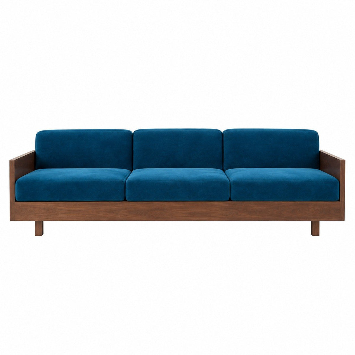Azure Wood Frame Sofa cover image