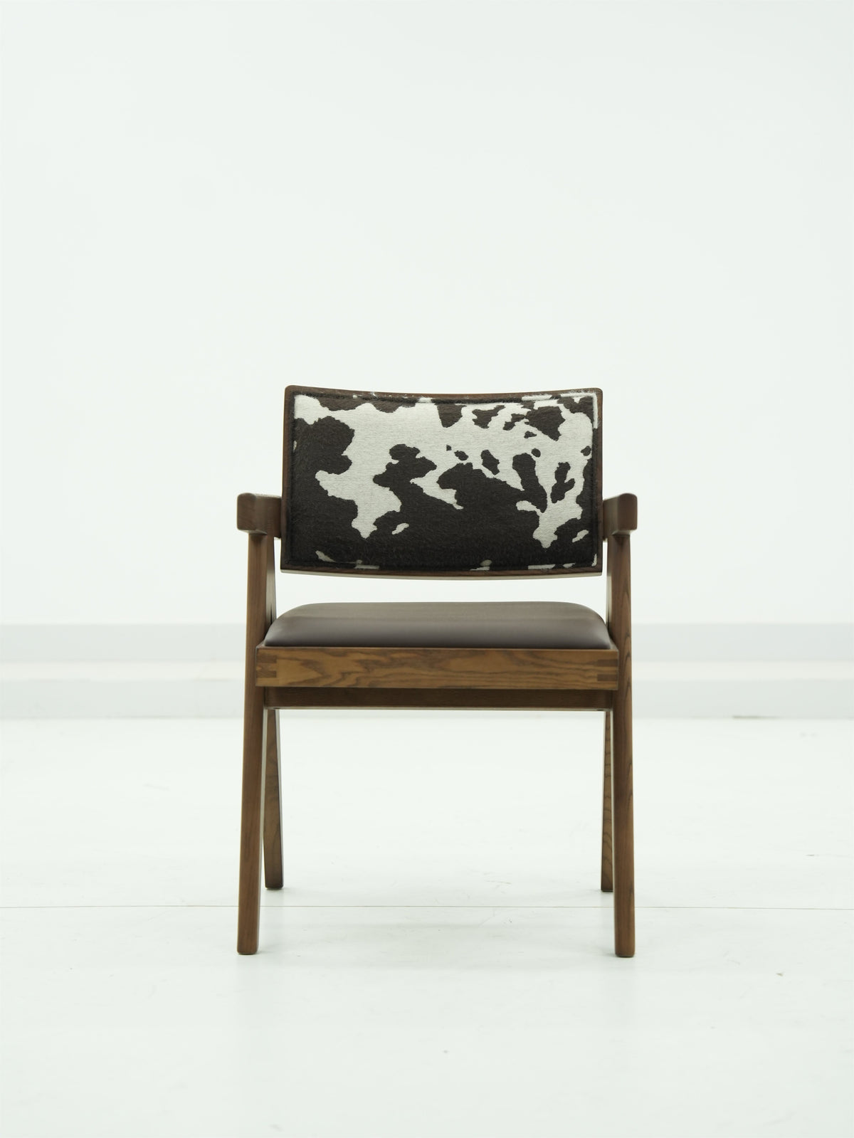 Cowhide Panel Dining Chair detail image 3
