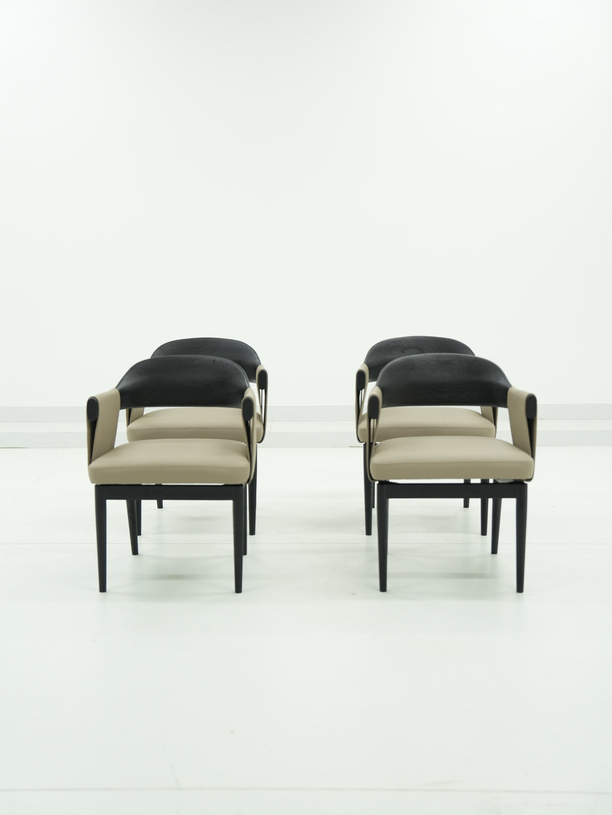 Noir Saddle Dining Chair detail image 3