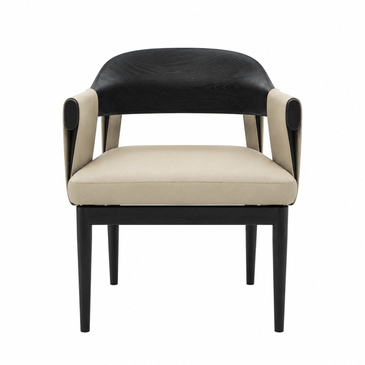 Noir Saddle Dining Chair cover image